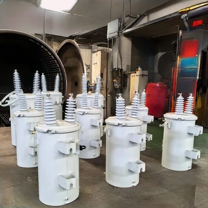 pole mounted distribution transformer supply