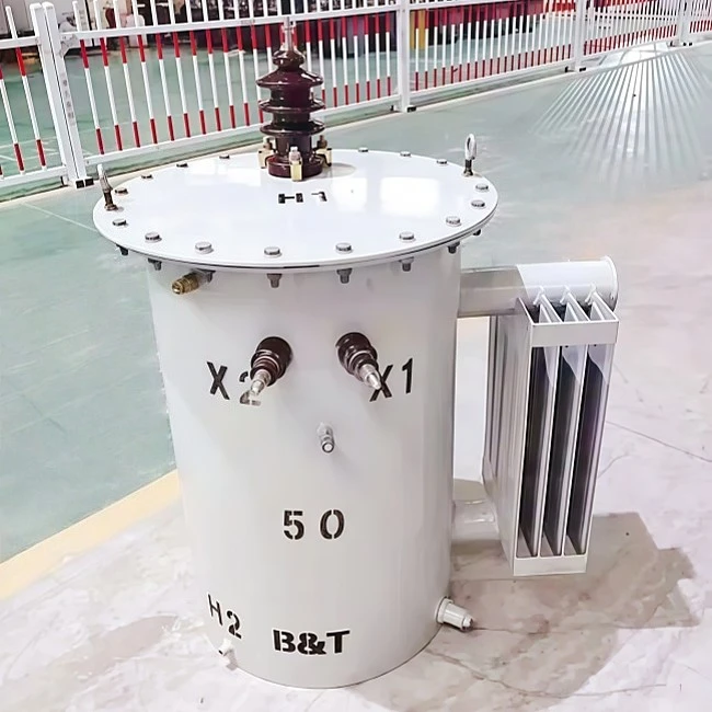 Single phase pole mounted distribution transformer Single phase pole mounted distribution transformer