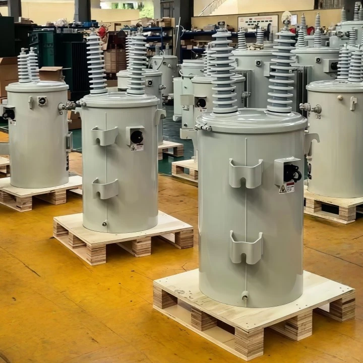 overhead pole-mounted single-phase transformer sample overhead pole-mounted single-phase transformer sample