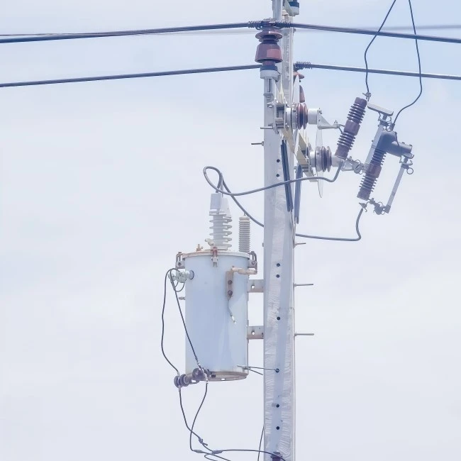 167 kva single phase pole mounted transformer install