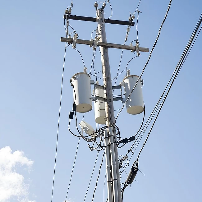 11kv pole mounted transformer install