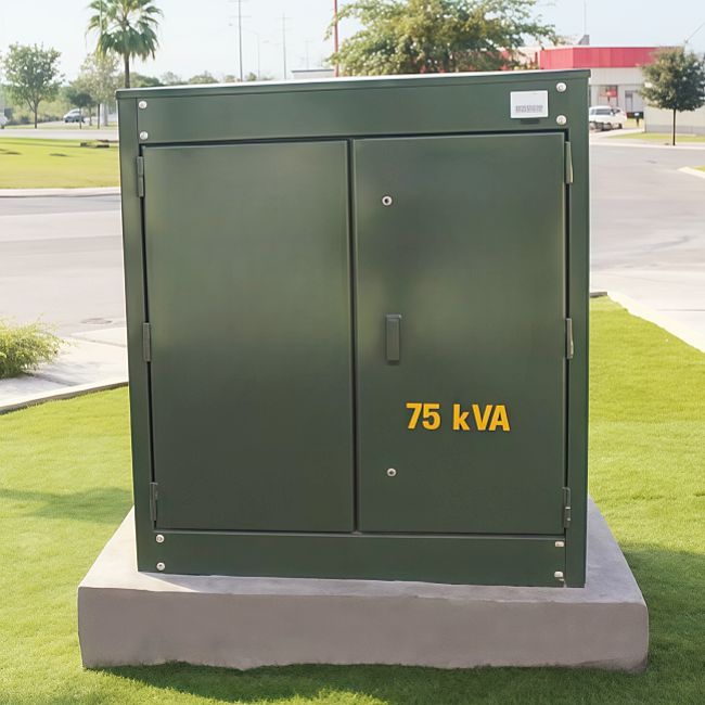 Loop feed 3 phase pad mount distribution transformer Loop feed 3 phase pad mount distribution transformer
