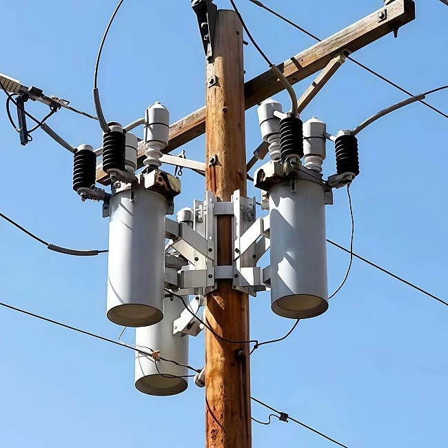 12470Y7200 120240V pole mounted transformer install 12470Y7200 120240V pole mounted transformer install